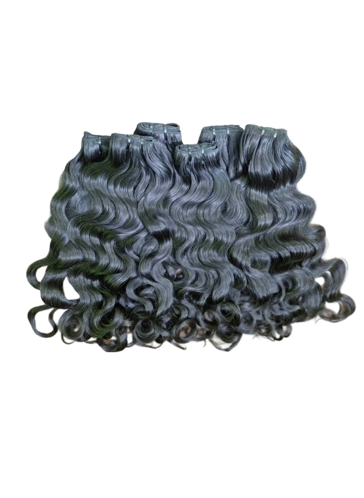 Packs de Mèches de Luxe 100% Raw Hair Indien CURLY (Single Drawn)