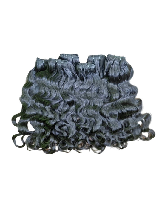 Packs de Mèches de Luxe      100% Raw Hair Indien CURLY (Single Drawn)